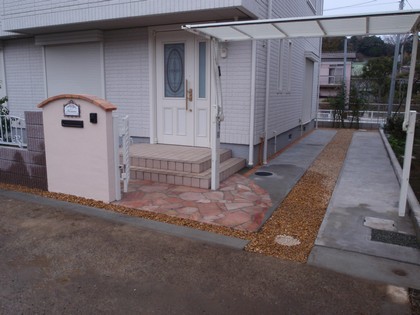 駐車場周り